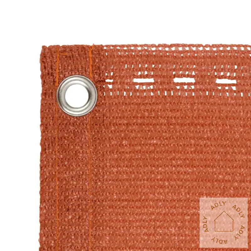 Balkongskjerm Oransje 120X600 Cm Hdpe