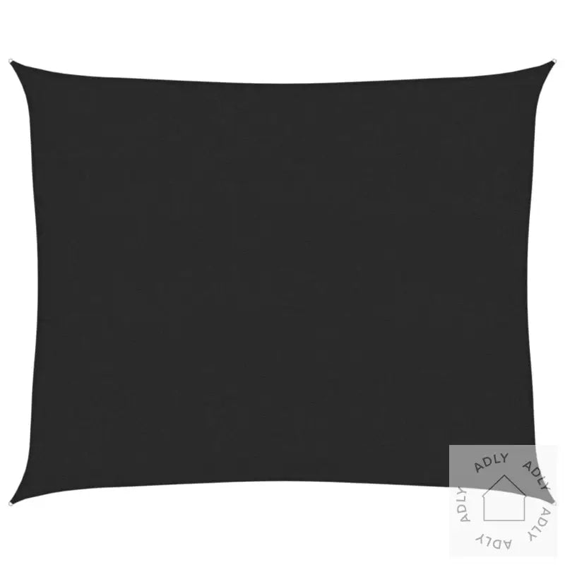 Solseil 160 G/M² Svart 2,5X3 M Hdpe