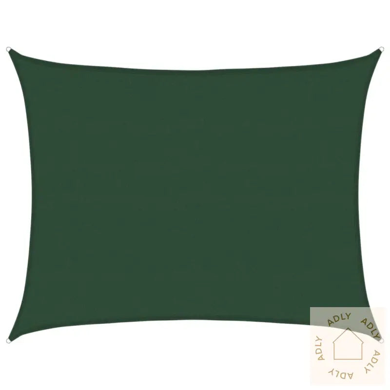 Solseil 160 G/M² Mørkegrønn 6X7 M Hdpe