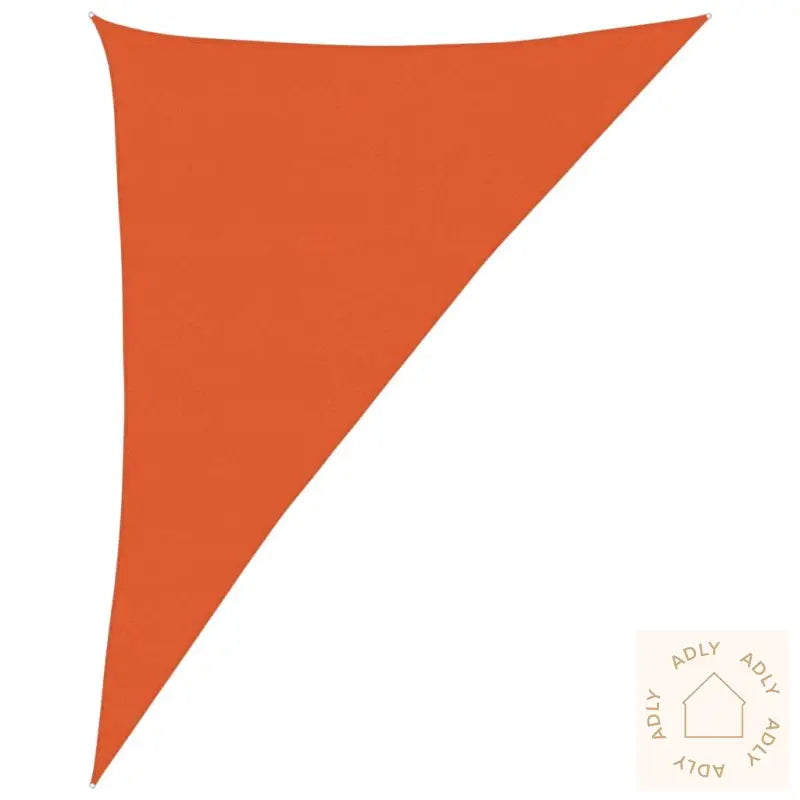 Solseil 160 G/M² Trekantet Oransje 4X5X6,8 M Hdpe