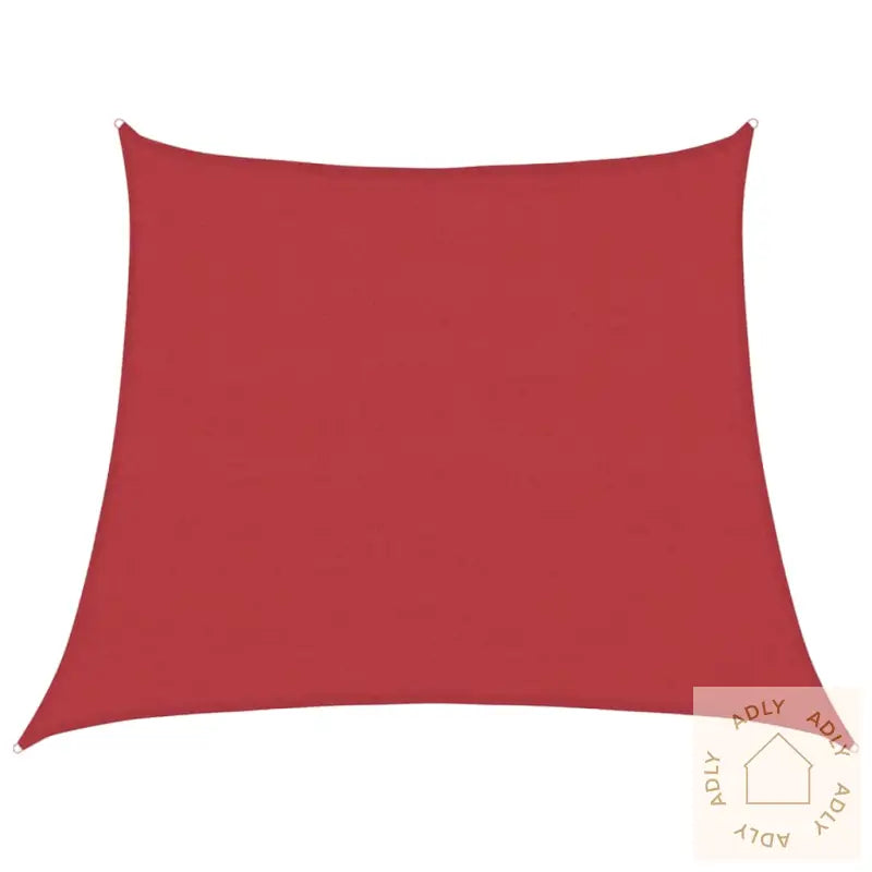 Solseil 160 G/M² Rød 3/4X3 M Hdpe