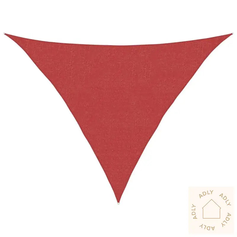 Solseil 160 G/M² Rød 4X4X5,8 M Hdpe