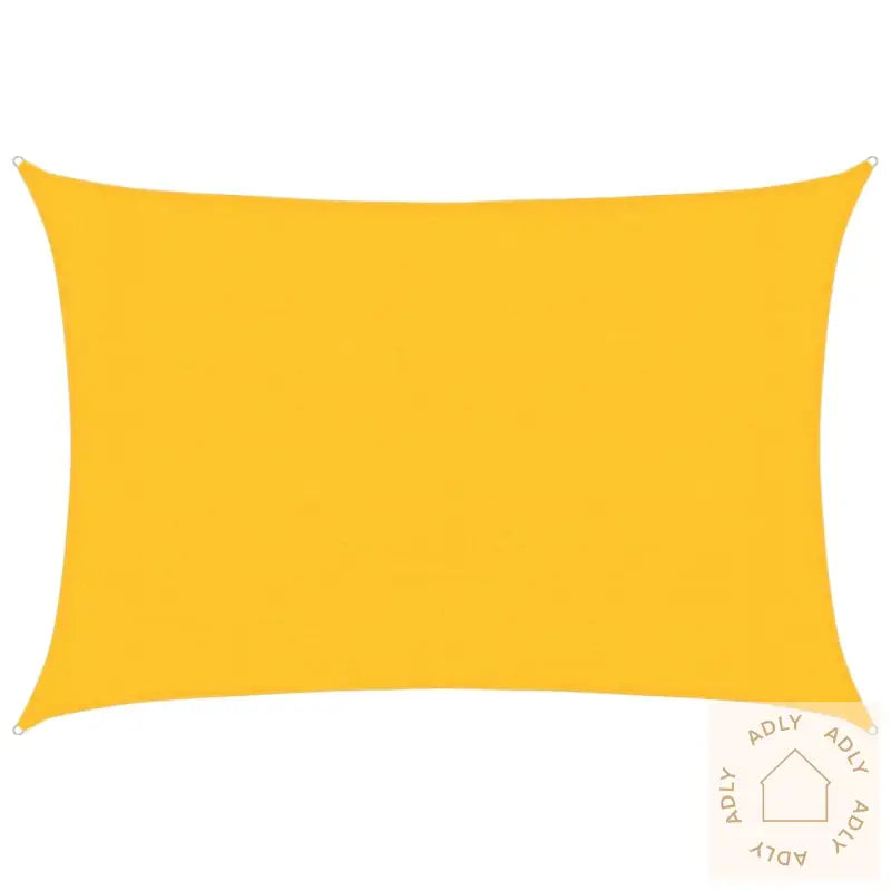 Solseil 160 G/M² Gul 3X5 M Hdpe