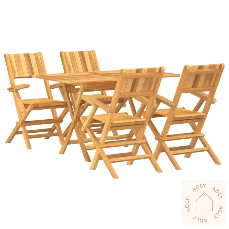 Hagespisegruppe 5 Deler Heltre Teak