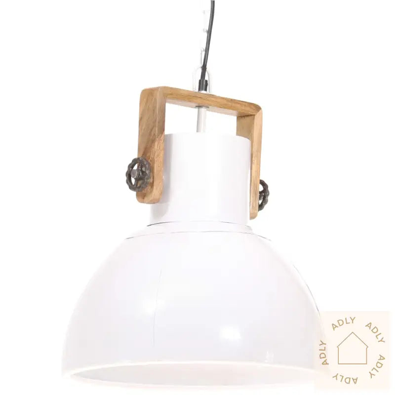 Industriell Hengelampe 25 W Hvit Rund 40 Cm E27