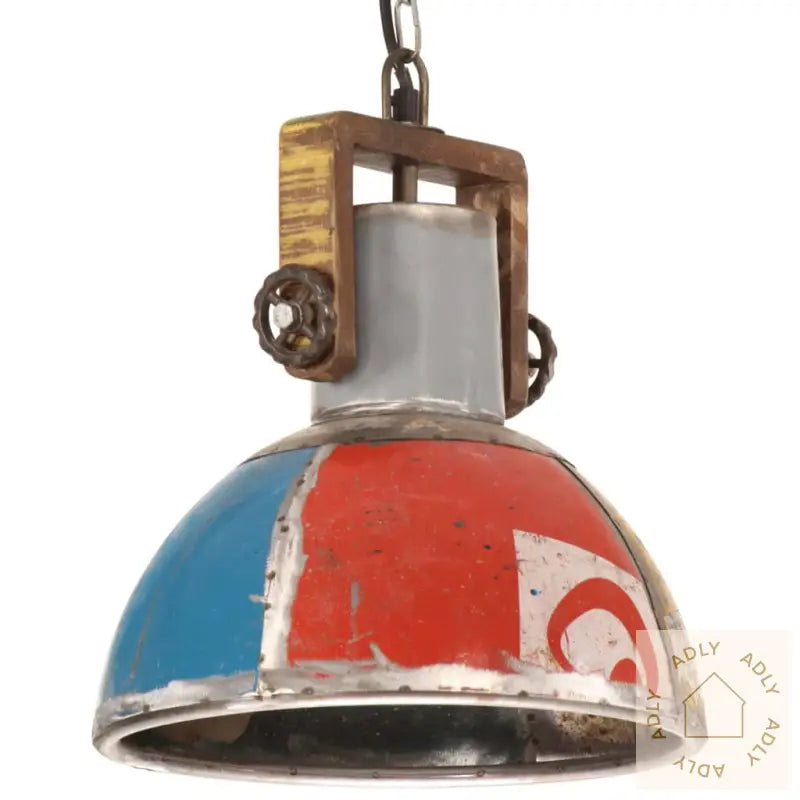Industriell Hengelampe 25 W Flerfarget Rund 30 Cm E27