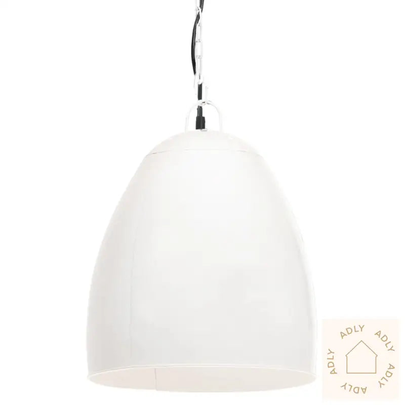 Industriell Hengelampe 25 W Hvit Rund 42 Cm E27