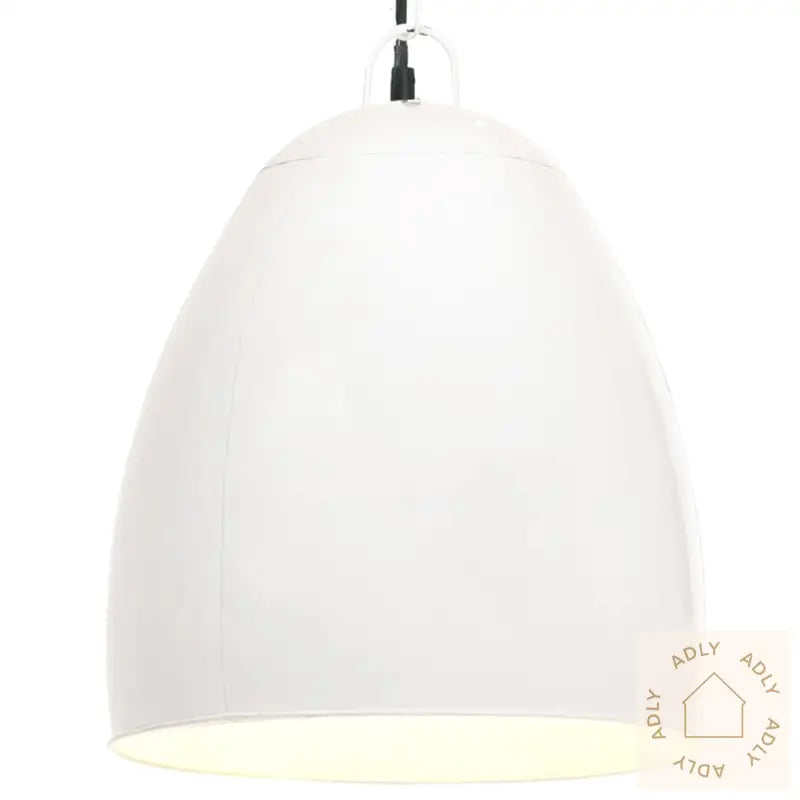 Industriell Hengelampe 25 W Hvit Rund 42 Cm E27
