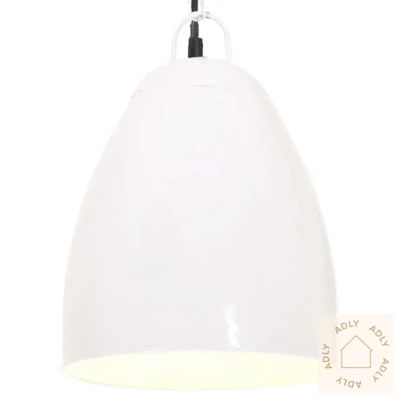 Industriell Hengelampe 25 W Hvit Rund 32 Cm E27