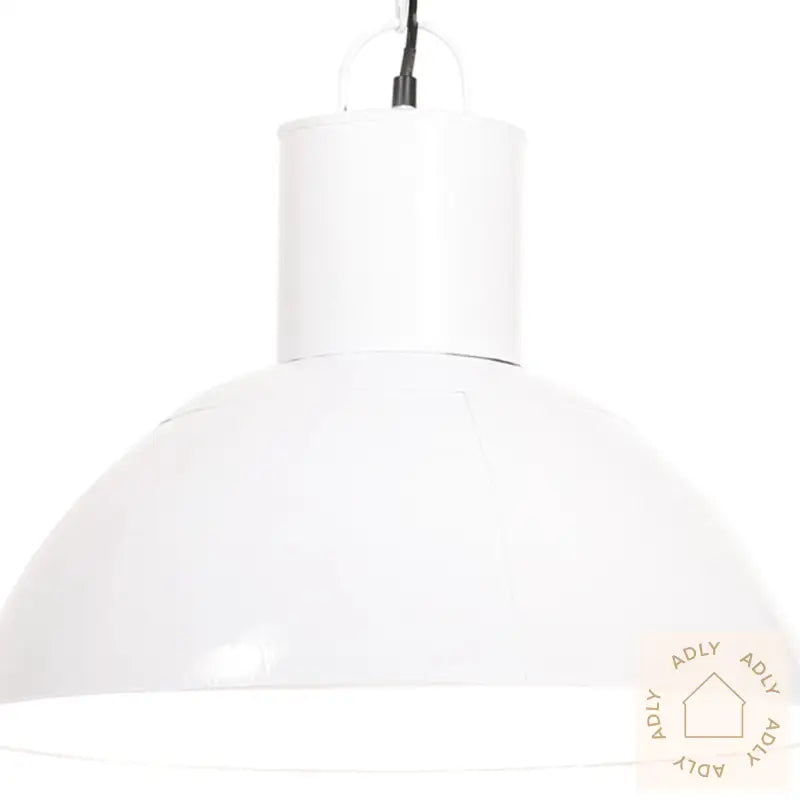 Hengelampe 25 W Hvit Rund 48 Cm E27