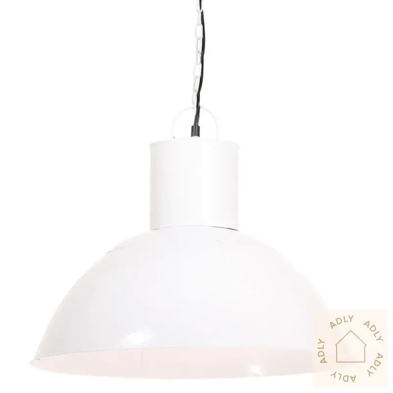 Hengelampe 25 W Hvit Rund 48 Cm E27