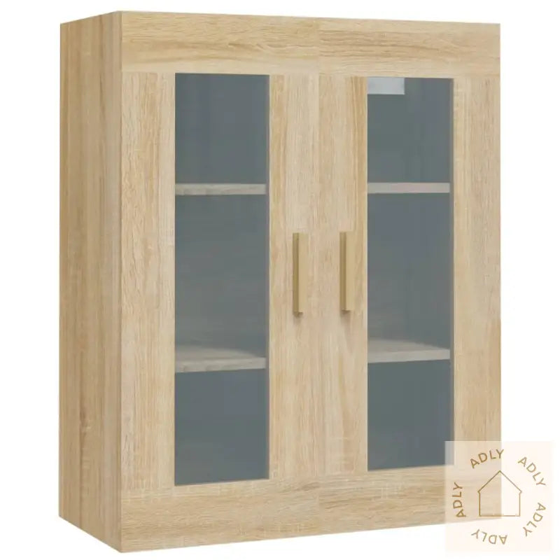 Hengende Veggskap Sonoma Eik 69,5X34X90 Cm