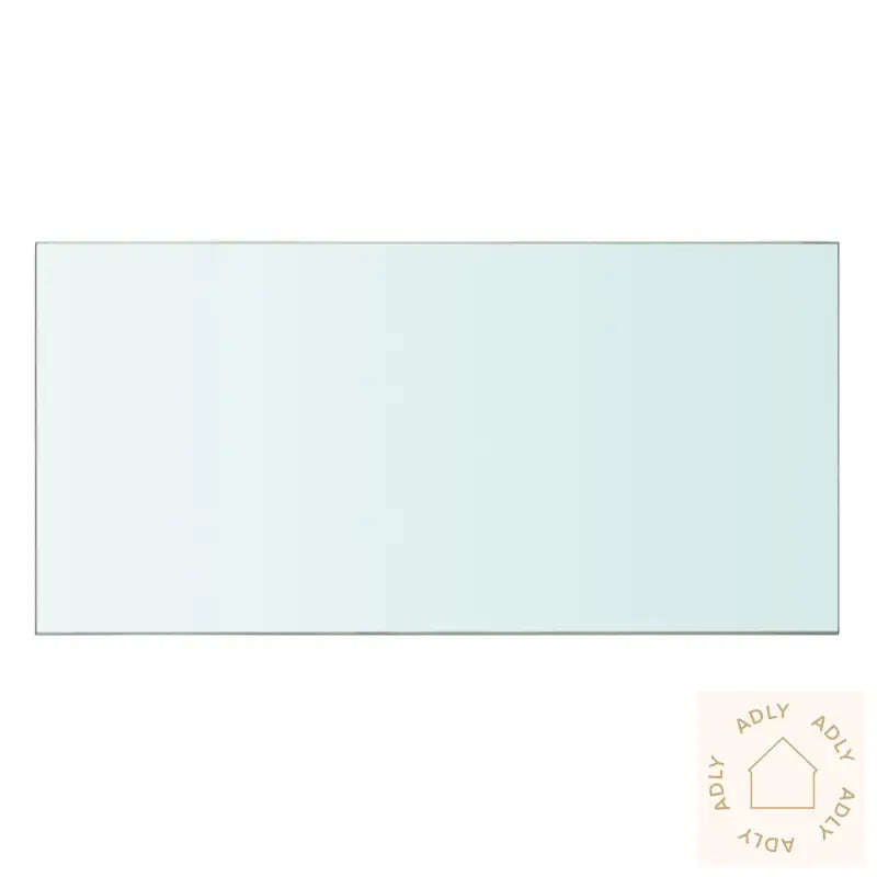 Hyllepanel Klart Glass 60X30 Cm