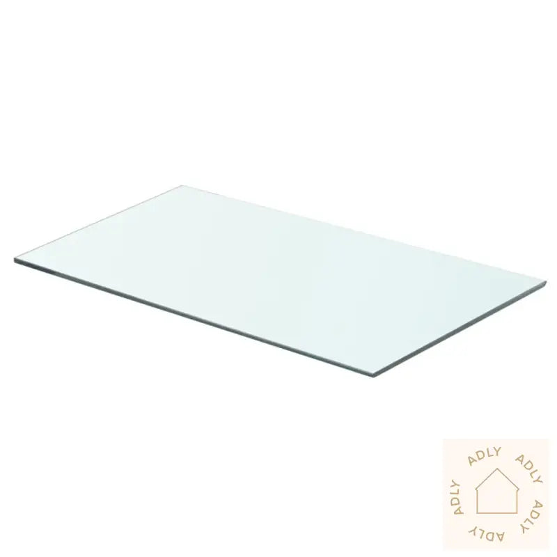 Hyllepanel Klart Glass 60X30 Cm
