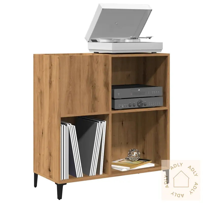 Plateskap Artisan Eik 84,5X38X89 Cm Konstruert Tre