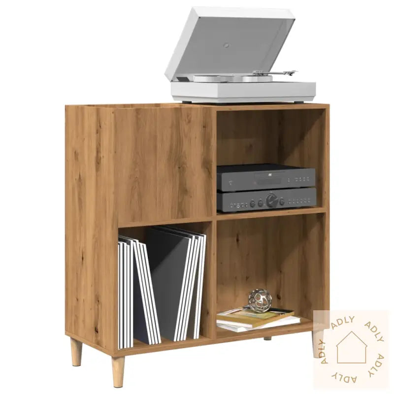 Plateskap Artisan Eik 84,5X38X89 Cm Konstruert Tre