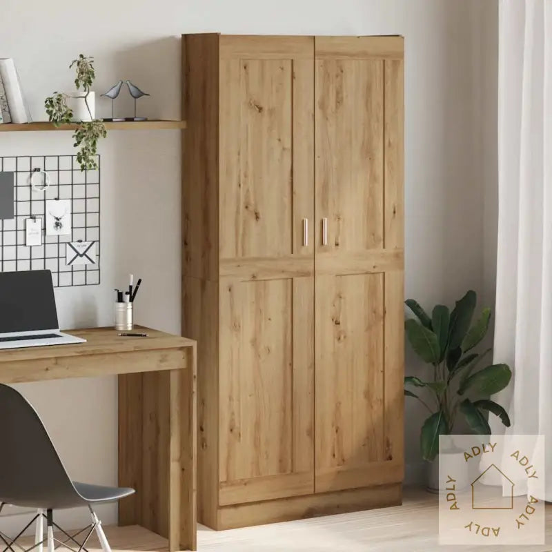 Highboard Artisan Eik 82,5X30,5X185 Cm Konstruert Tre