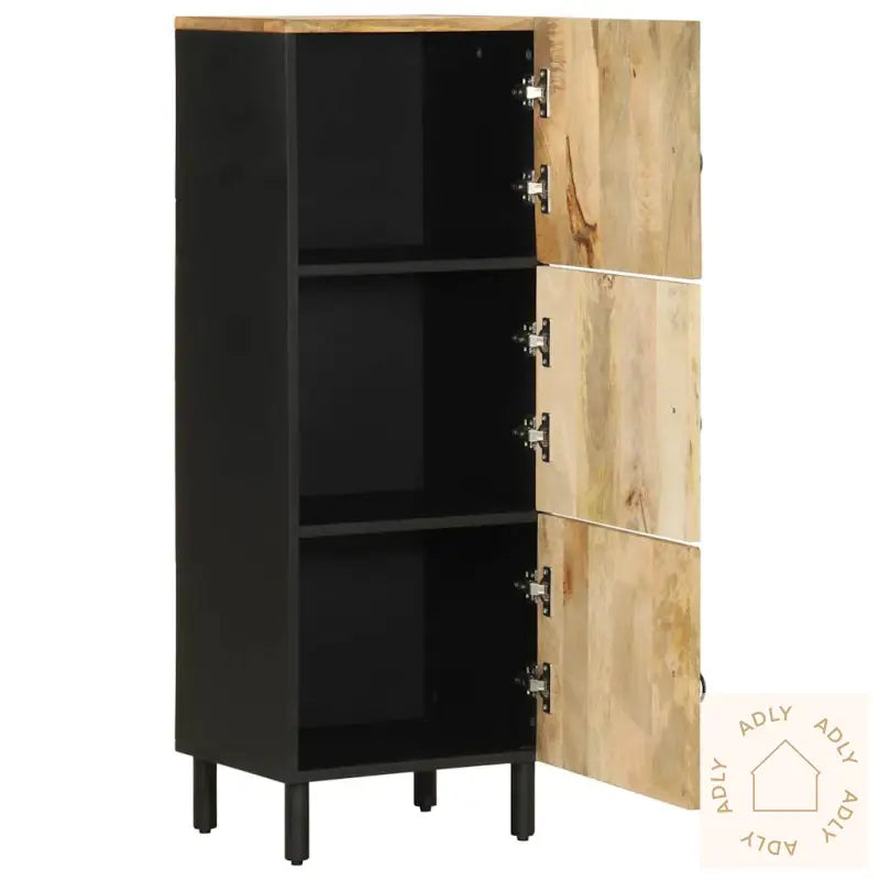 Sideskap 40X33,5X110 Cm Grovt Heltre Mangotre
