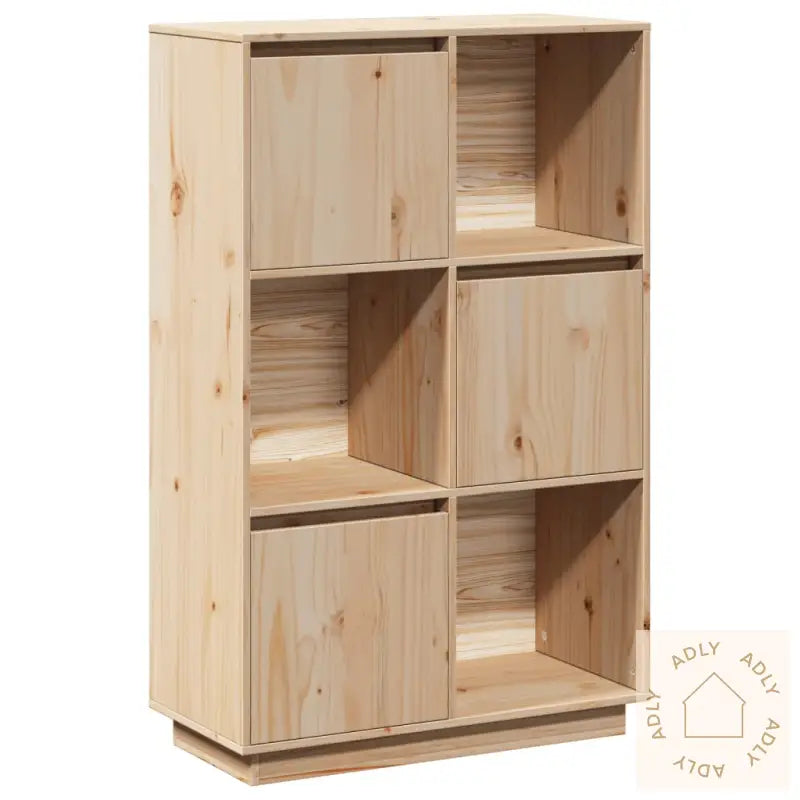 Highboard 74X35X117 Cm Heltre Furu