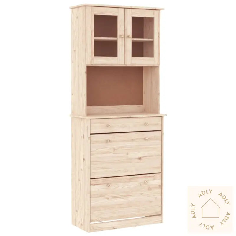 Highboard Alta 77X35X188 Cm Heltre Furu