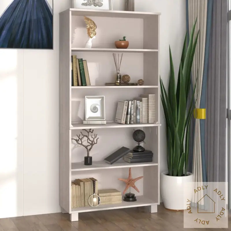 Highboard Hamar Heltre Furu Hvit