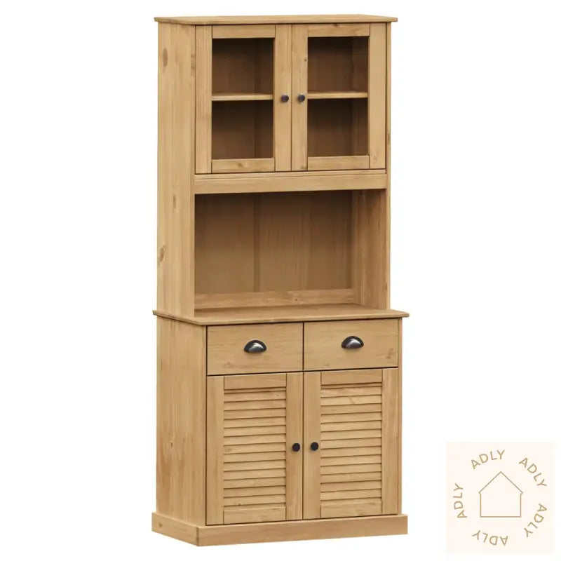 Highboard Vigo 78X40X175 Cm Heltre Furu