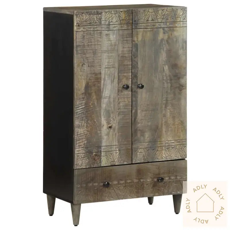 Highboard 60X33X100 Cm Heltre Mango
