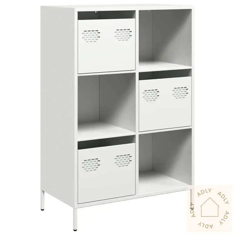 Highboard Hvit 68X39X103,5 Cm Stål