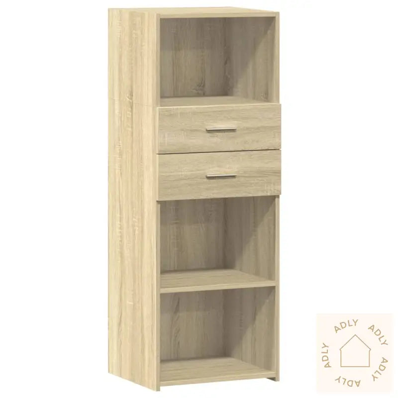 Hylle Sonoma Eik 45X42,5X124 Cm Konstruert Tre