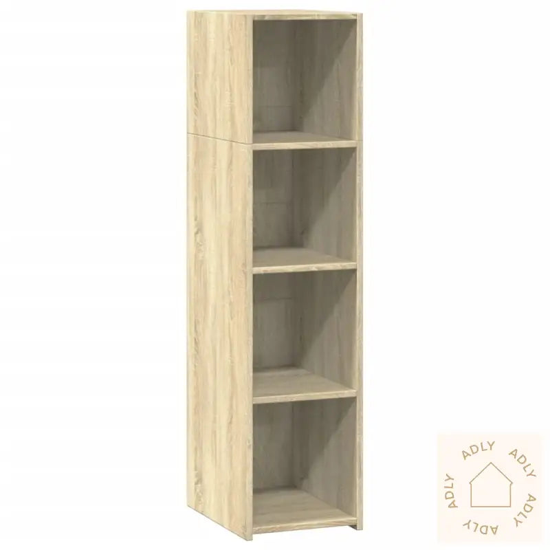 Hylle Sonoma Eik 30X41X124 Cm Konstruert Tre
