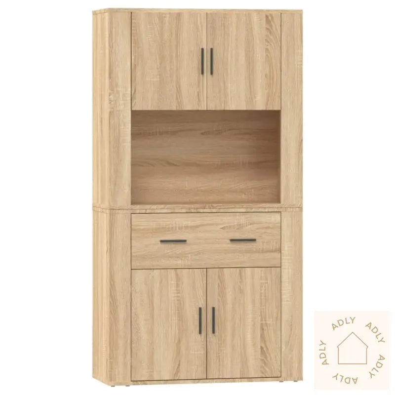 Highboard Sonoma Eik Konstruert Tre