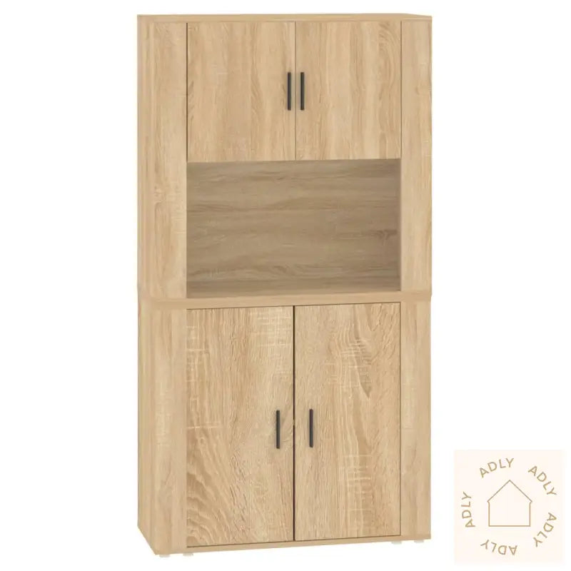 Highboard Sonoma Eik Konstruert Tre