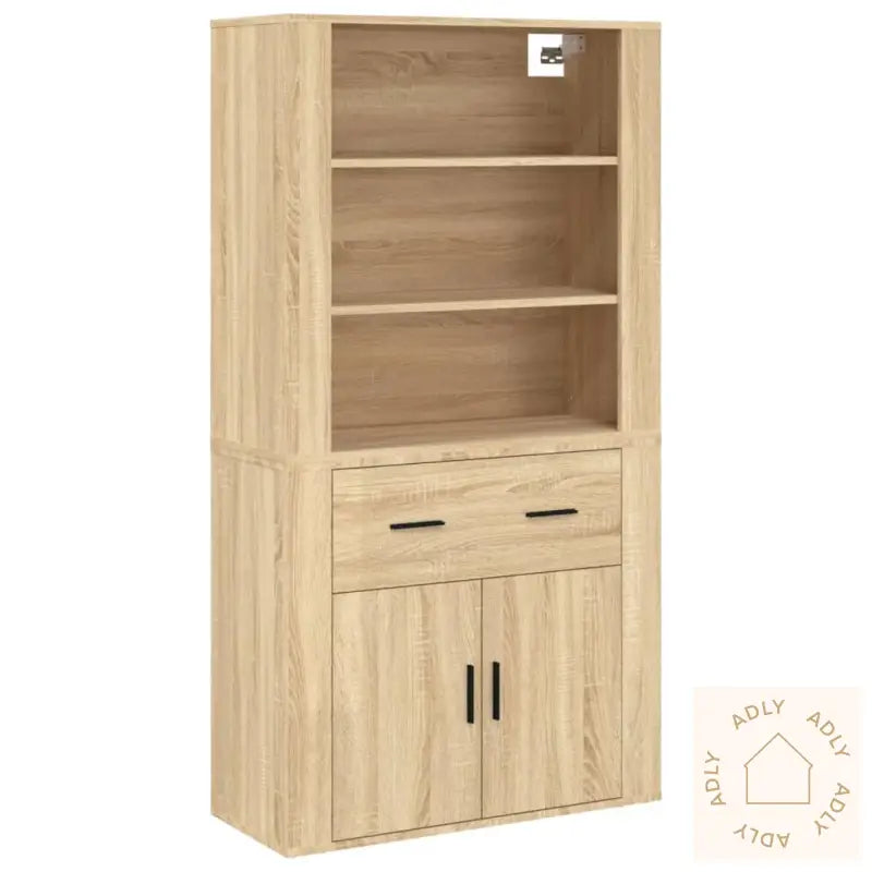 Highboard Sonoma Eik Konstruert Tre