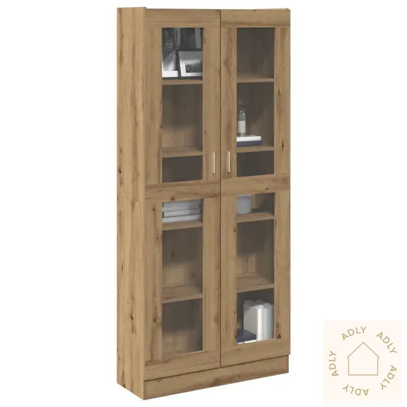 Highboard Artisan Eik 82,5X30,5X185 Cm Konstruert Tre