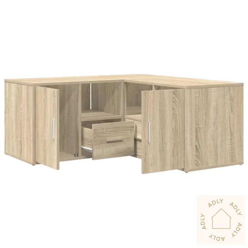 Hjørneskap Sonoma Eik 160X40X45 Cm Sponplate