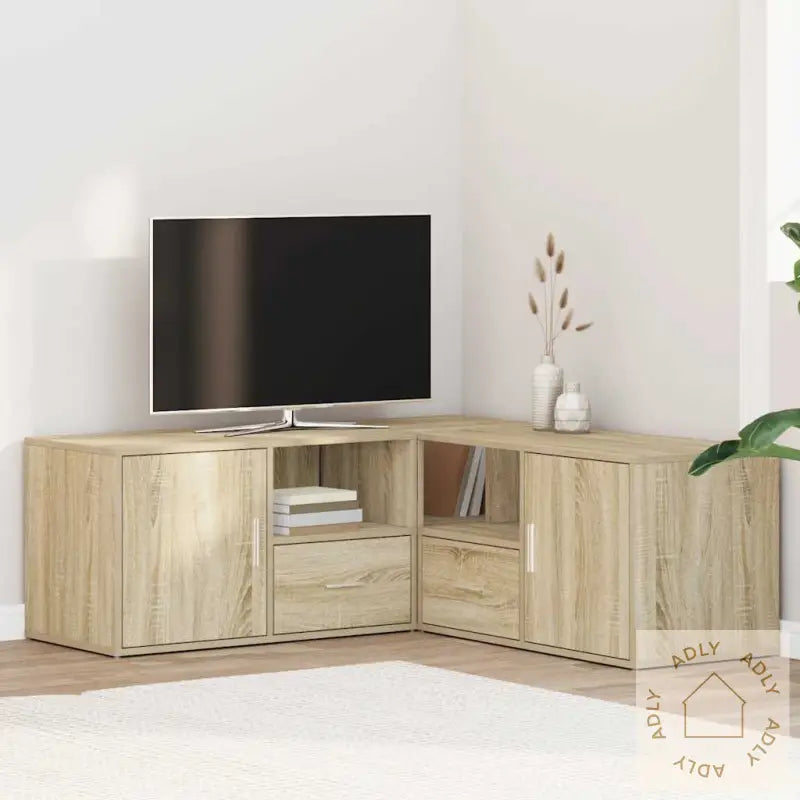 Hjørneskap Sonoma Eik 200X40X45 Cm Konstruert Tre