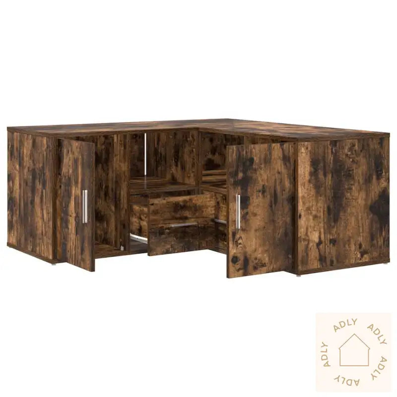 Hjørneskap Sonoma Eik 160X40X45 Cm Sponplate