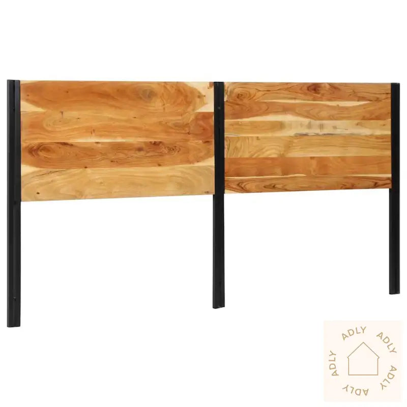 Sengegavl 200 Cm Heltre Akasie Og Jern