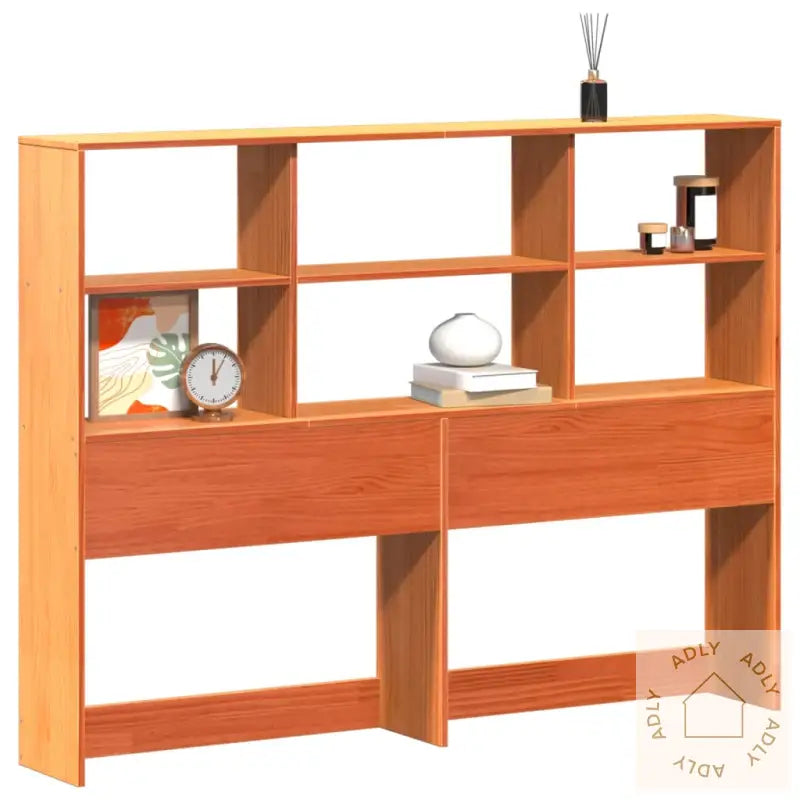 Hodegavl Med Oppbevaring Voksbrun 135 Cm Heltre Furu