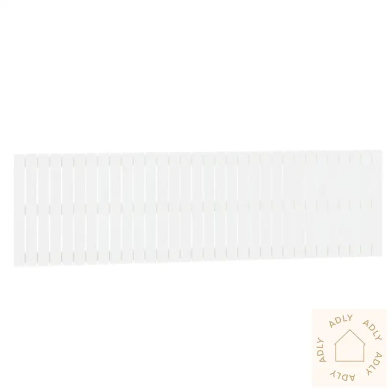 Veggmontert Sengegavl Hvit 204X3X60 Cm Heltre Furu