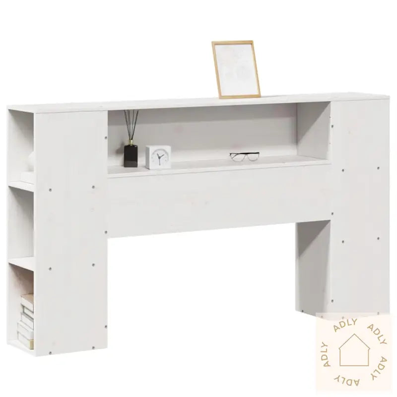 Hodegavl Med Oppbevaring Hvit 150 Cm Heltre Furu
