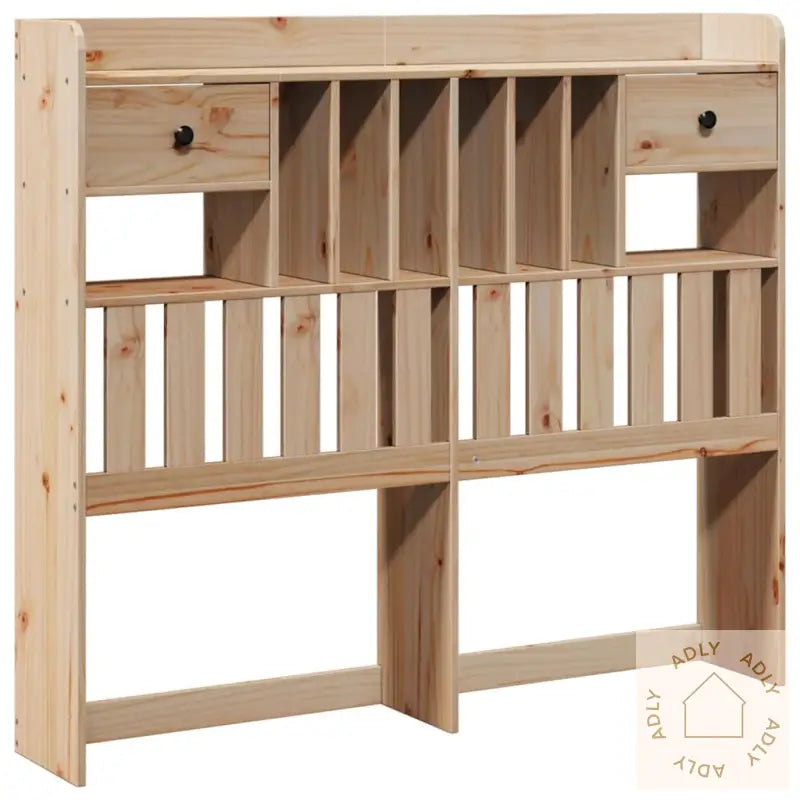 Hodegavl Med Oppbevaring Voksbrun 135 Cm Heltre Furu