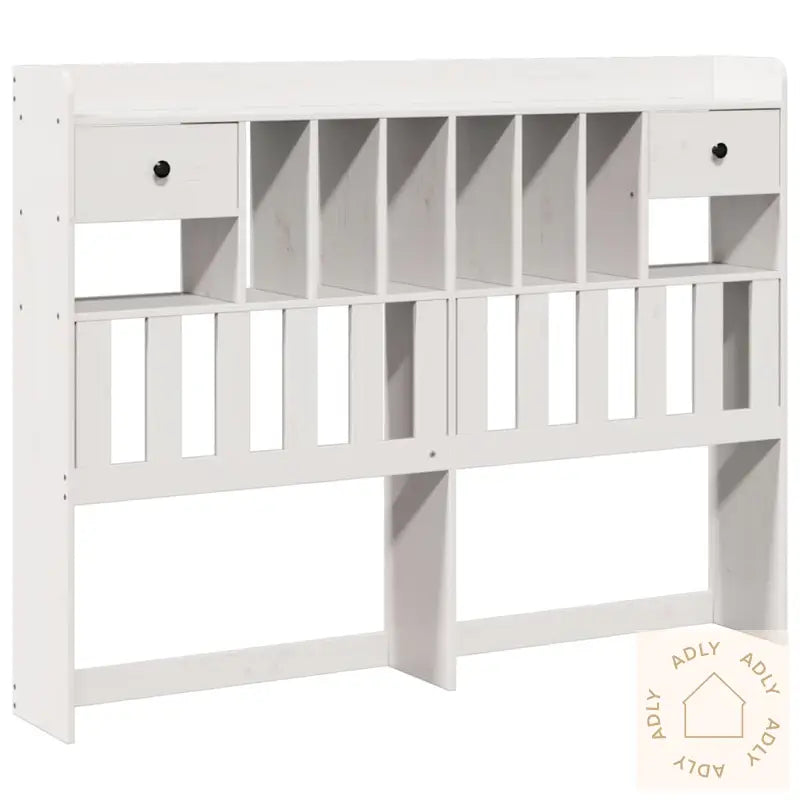 Hodegavl Med Oppbevaring Hvit 140 Cm Heltre Furu