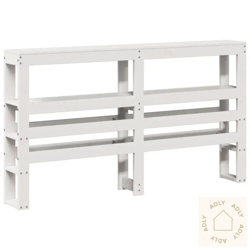 Hodegavl Med Hyller Hvit 140 Cm Heltre Furu