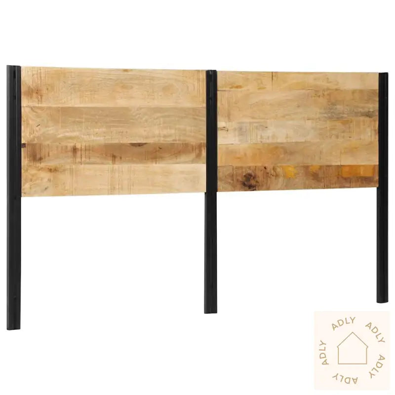Sengegavl 180 Cm Heltre Mango Og Jern