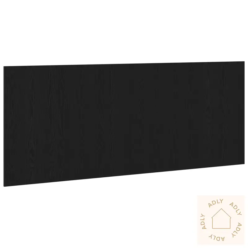 Seng Hodegavl Svart Eik 200X1,5X80 Cm Ingeniørtre