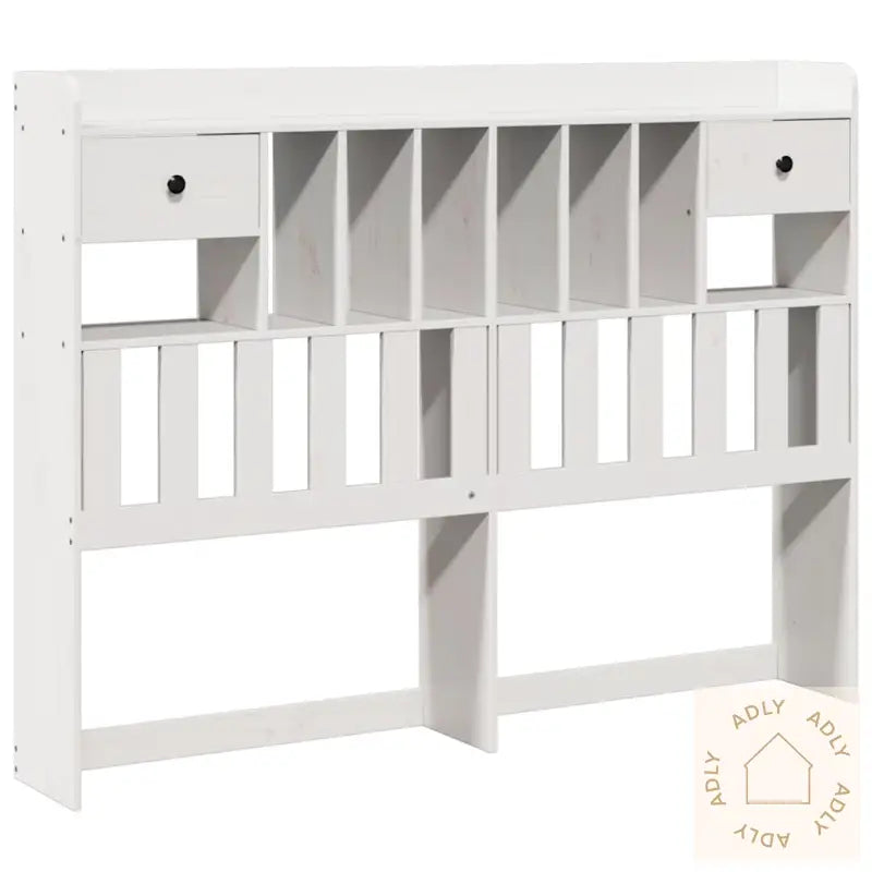 Hodegavl Med Oppbevaring Hvit 150 Cm Heltre Furu