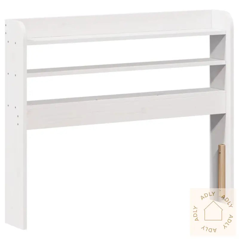 Hodegavl Med Hyller Hvit 75 Cm Heltre Furu