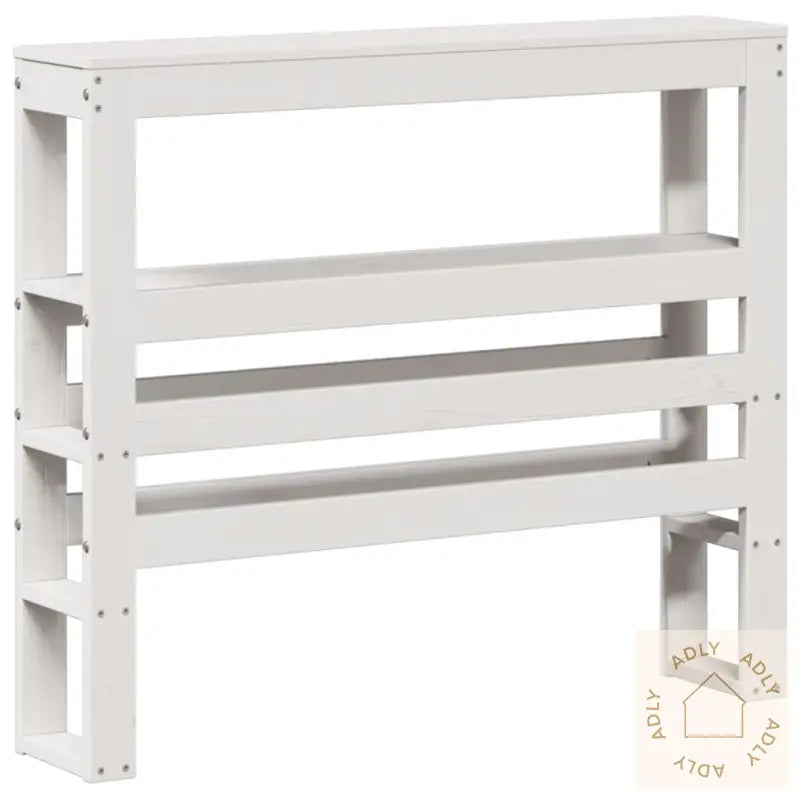 Hodegavl Med Hyller Hvit 75 Cm Heltre Furu