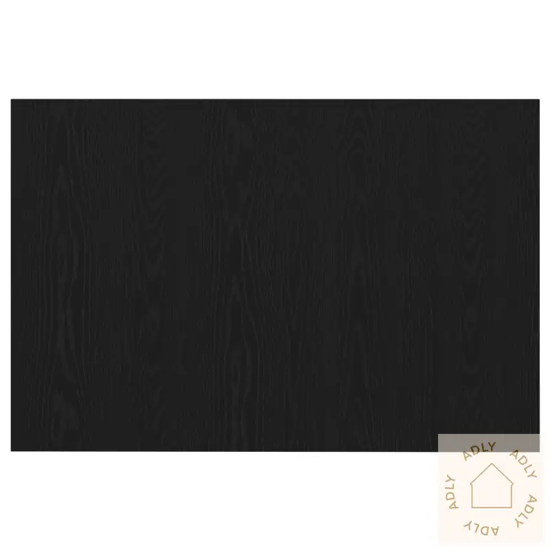 Seng Hodegavl Svart Eik 120X1,5X80 Cm Ingeniørtre
